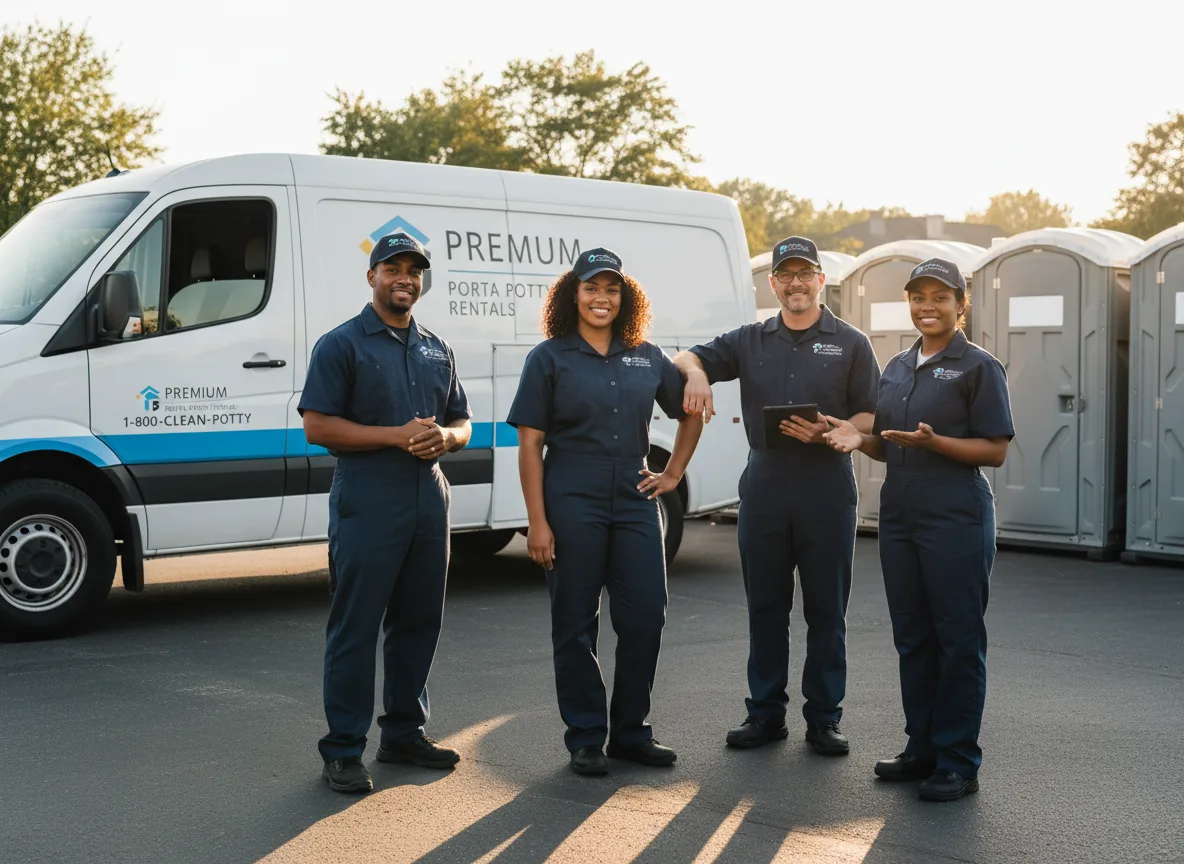 VIP Portable Toilets company in Sykesville, PA